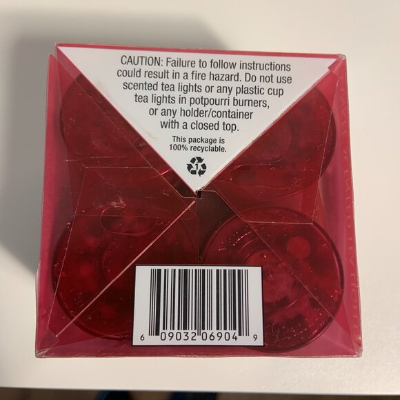 Yankee Candle Raspberry Sorbet Tealights Full Box of 12 Rare - Picture 4 of 4